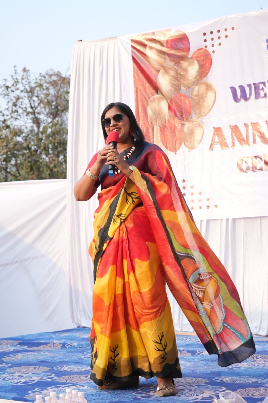 Anchor Ananya Kundu — Campus Crowd Engagement