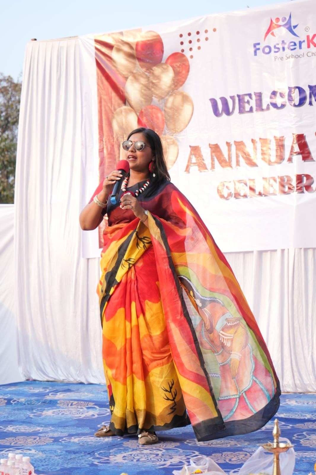 Anchor Ananya Kundu — Prize Distribution Ceremony