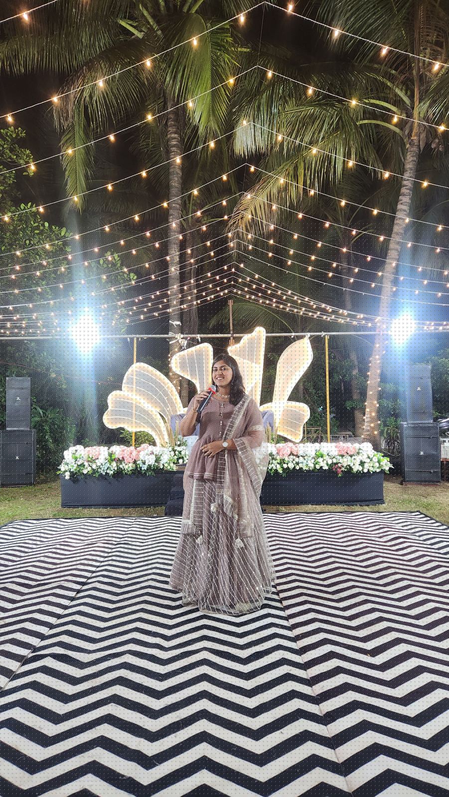 Anchor Ananya Kundu — Wedding & Sangeet Hosting